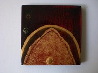 Chronos 3. Contre-plaqu&eacute;. 15x15 cm.