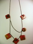 "D&eacute;calage Ethnique". Base Fimo. Pigments. Poudre de cuivre.