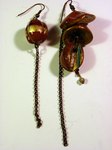 "Graines automnales" Base Fimo. Glyc&eacute;ro. Cuivre.