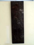 Le noir. M&eacute;dium. 20x50cm.